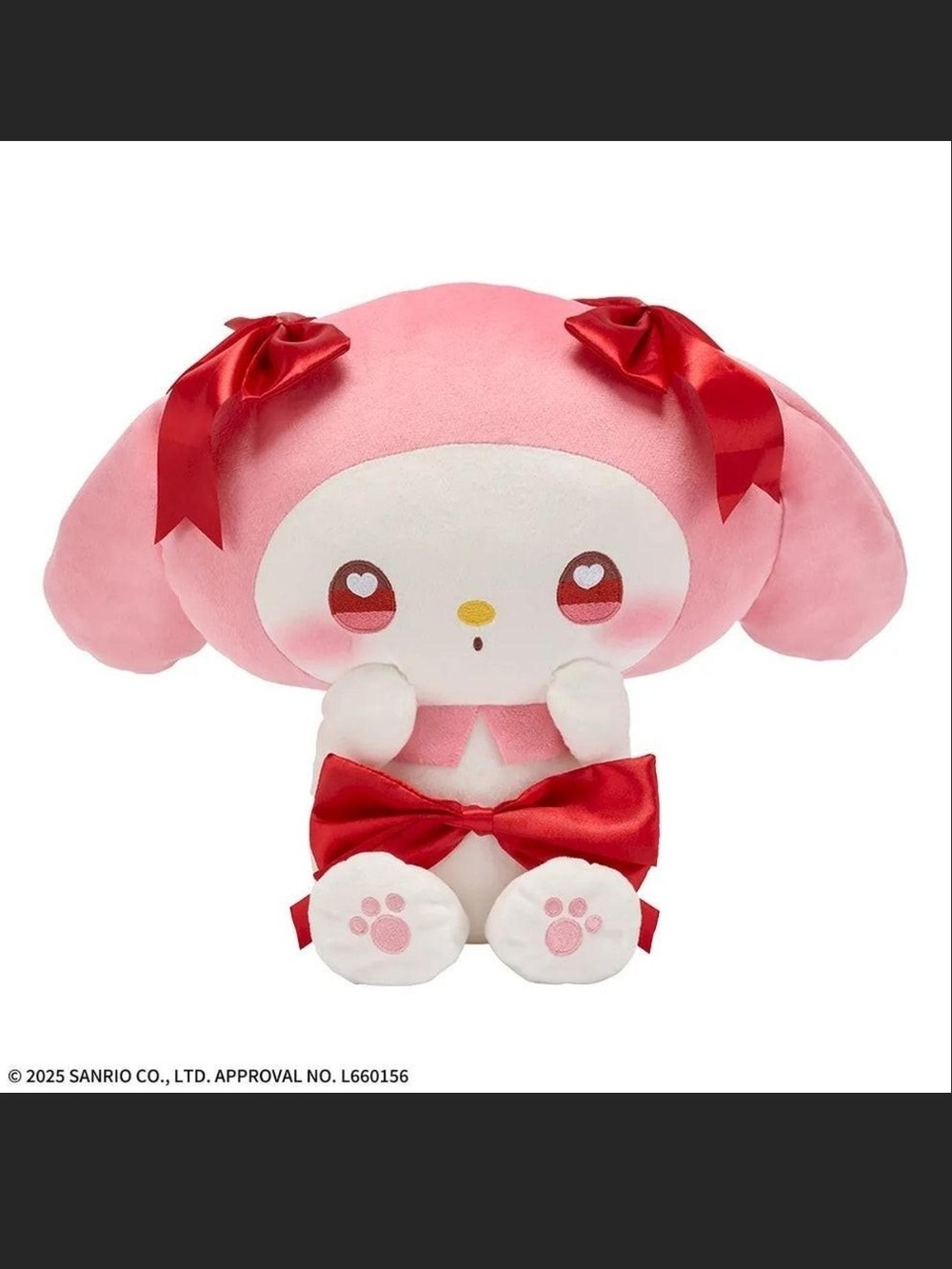 Sanrio My Melody Pink Plush Toy (RIBBON HOLIC) - Picture 1 of 7